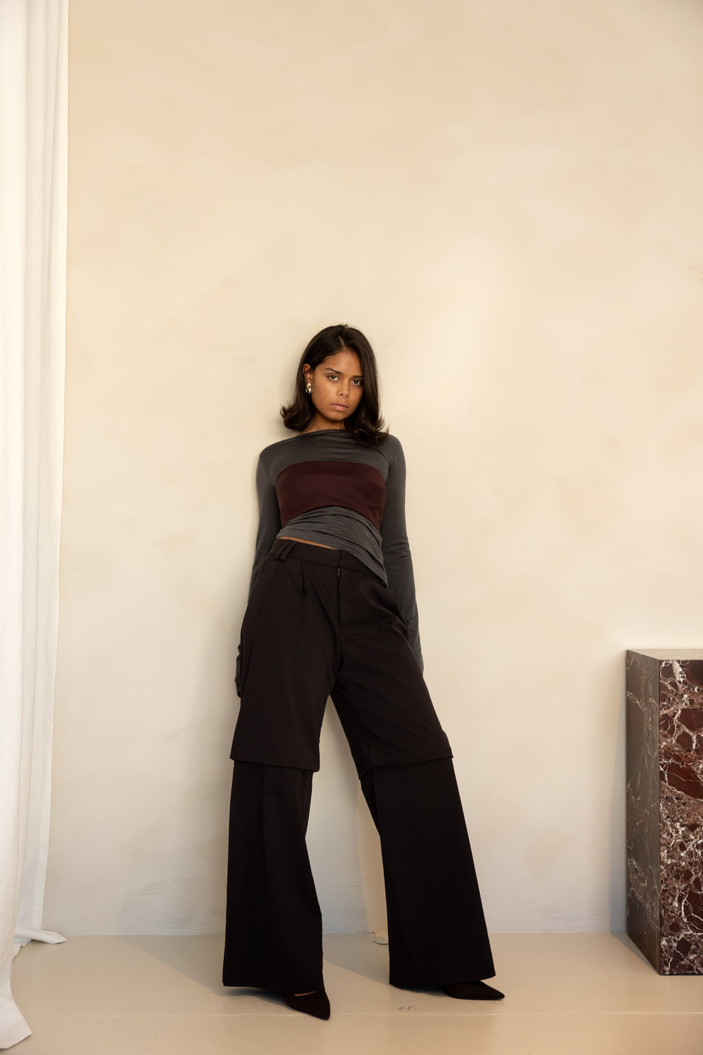 SLOANE LAYERED KNIT